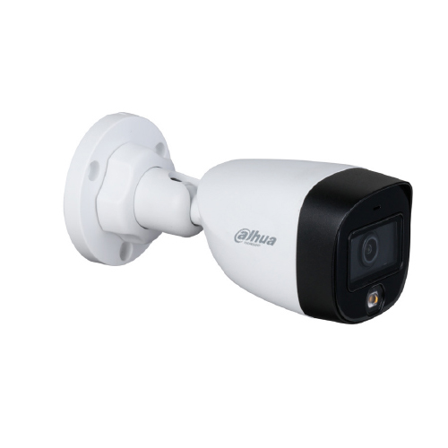 CAMARA BULLET FULL COLOR 2MPX, PVC/METAL, LENTE 2.8MM LED 20M